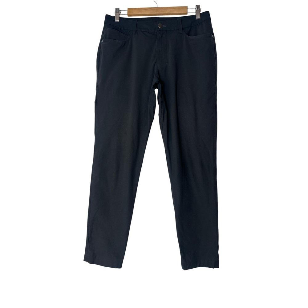 Lululemon ABC Pant Slim Men's Size 30 Gray Stretch 32x27 Pockets Sport